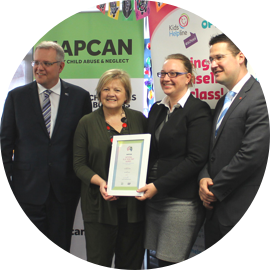 People getting prize